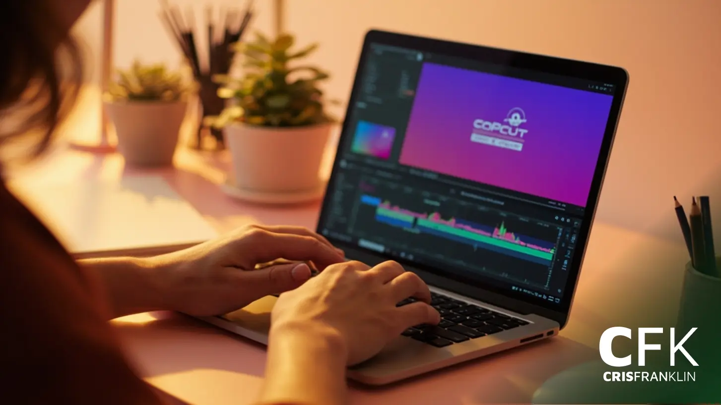 Edição de imagem profissional com CapCut e TinyPNG